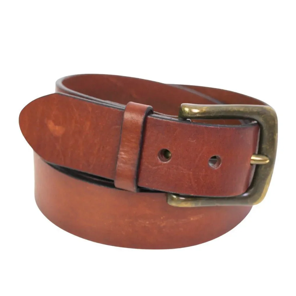 Levi's SADDLE BROWN REAL LEATHER 1 3/8